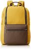 Cuco Women's 10-Pocket Faux Leather Backpack, 2153111016, Mustard (355)