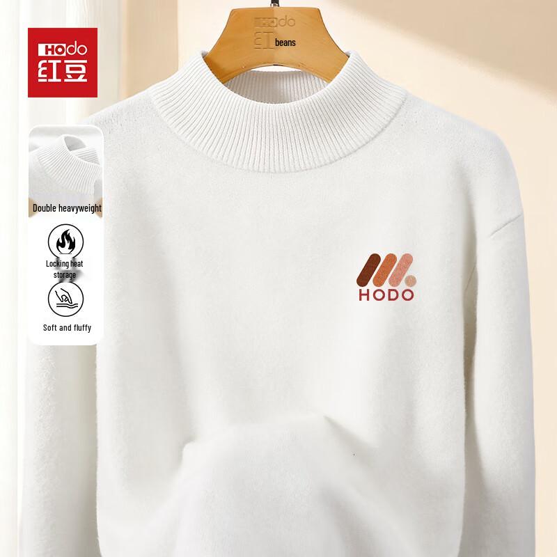 Hodo Men s Heavyweight Crew Neck Knit Sweater L
