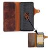 Voor Samsung Galaxy S23 S22 Ultra S21 S20 S10 Plus S9 Note 8 9 10 20 100% Echt Rundleer Hoesje Vintage Kaarthouder Portemonnee Cover