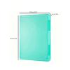 Minimalist Desktop A4 Document Holder Paper Organizer Transparent Plastic Bill File Box Office Student Supplies Portable