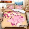 3D Anime Tokyo Mew Mew Bedding Set Duvet Cover Full Queen King Size Pillowcase Bed Print Bed Set Aldult Kid Bedroom Single Twin