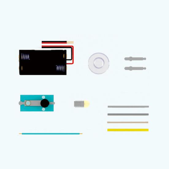 Circuit Material Toy Safe Exercise Thinking Ability Plastic Scientific Experiment Circuit Toy for Home