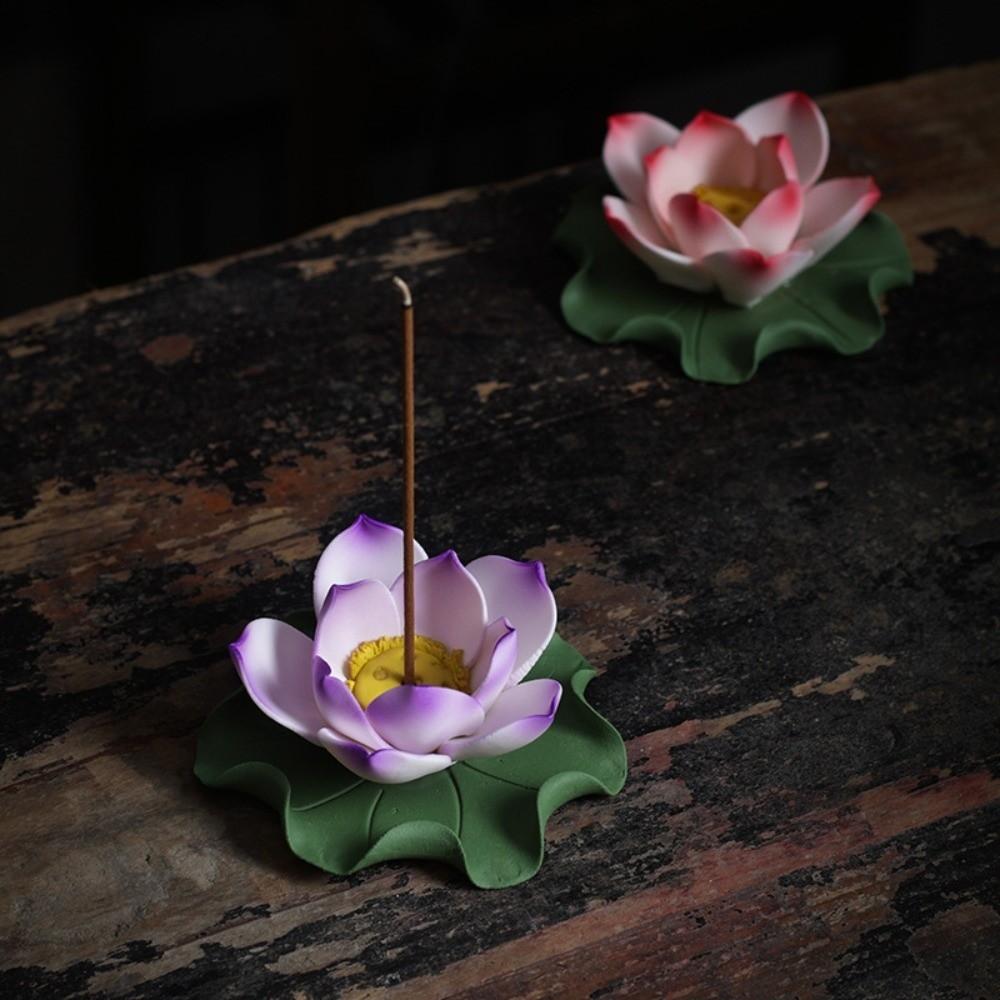 1-Loch Räucherstäbchenhalter Räucherstövchen Stäbchenhalter Zen-Stil Räucherstövchen Spirituelle Geschenke