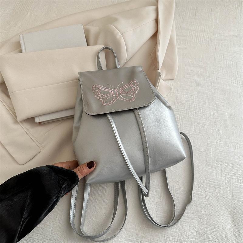 

Ретро модный рюкзак для женщин, повседневный новый стиль, индивидуальный, модный и красивый, текстура, рюкзак на одно плечо