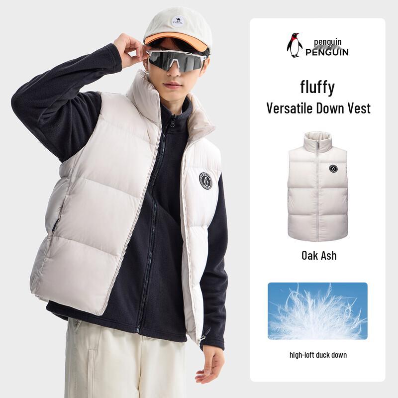 Penguin Camel Unisex Outdoor Down Vest M35CR28090