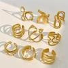 Fashionable Gothic Styles Patchwork Shaped Irregular Rings Convenient for Men and Women Special Gifts Casual Wear