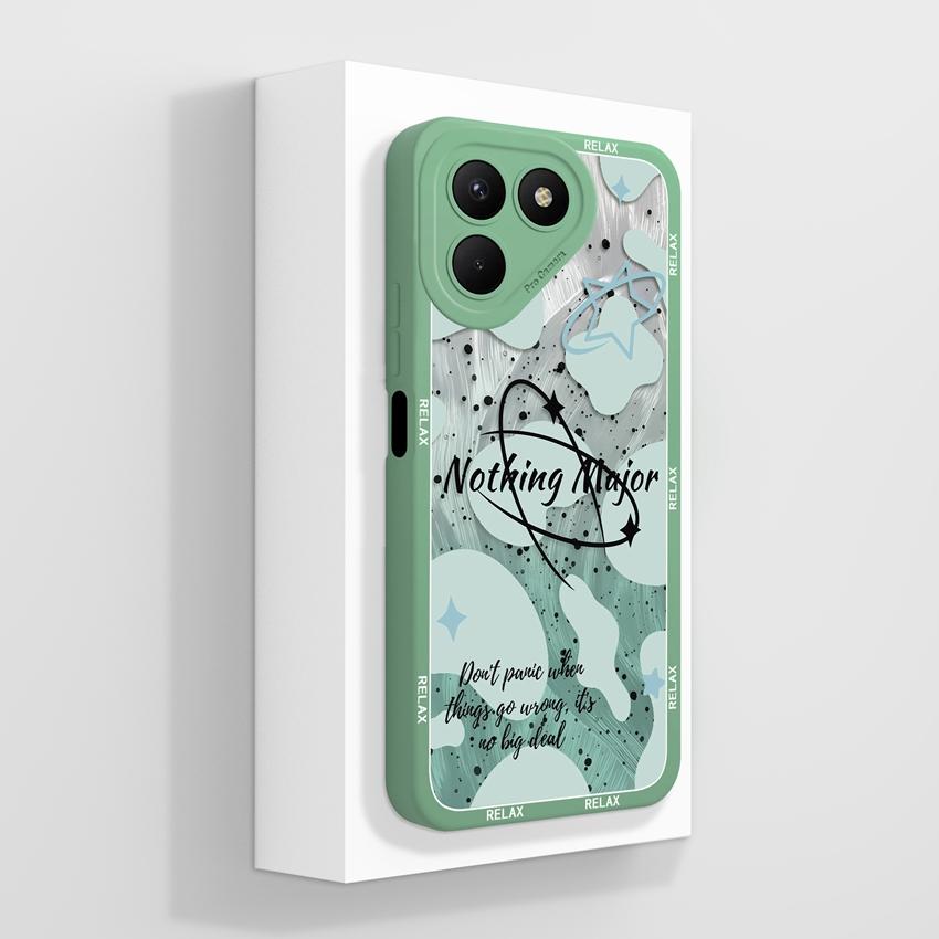 For Tecno Pova 7 6 5 4 Pro Pop 8 9 10 10C Flying Astronaut Phone Cases Camera Protection Liquid Silicone Shockproof Back Covers Shell For Tecno Casing