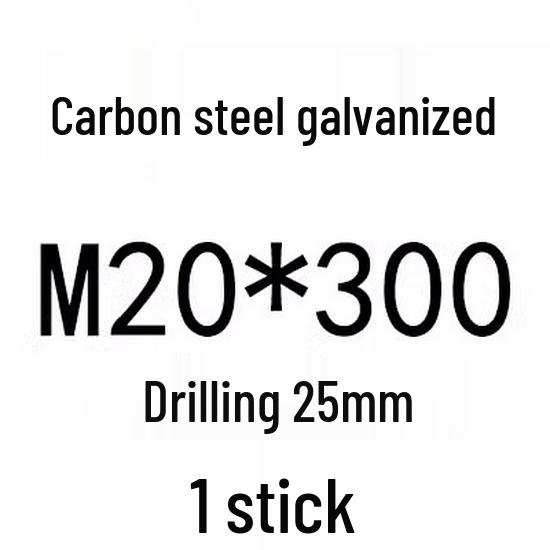 Extra Long Expansion Screws Set - Pull-Out Bolts M6/M8/M10/M12/M14/M16 in Various Sizes (200x250x300x400)