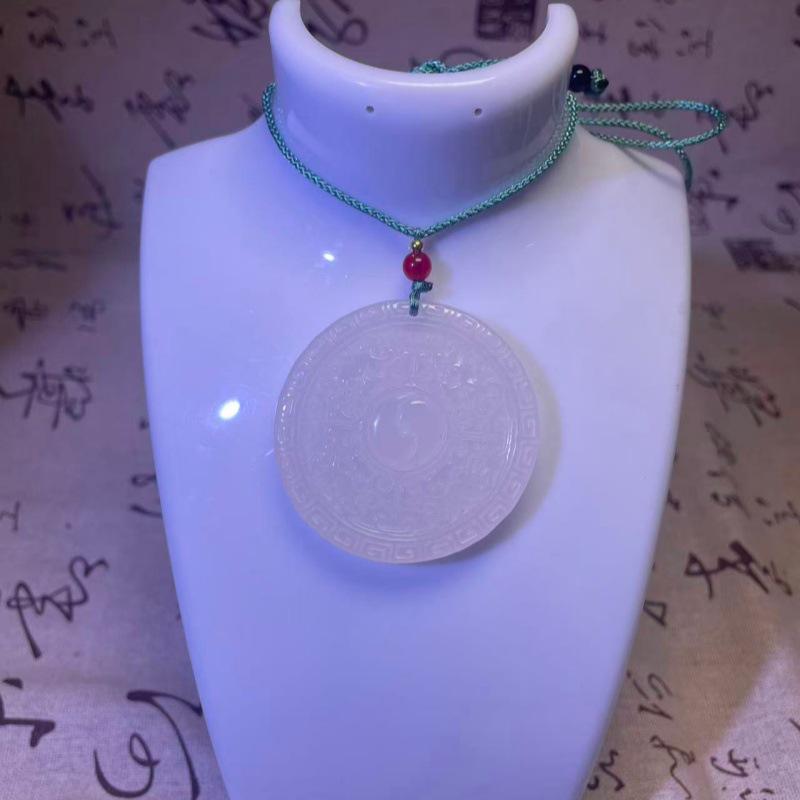 2024 Color-Changing ESR Maitreya Buddha with Luminous Necklace - Versatile Ice-Transparent Sweater Chain