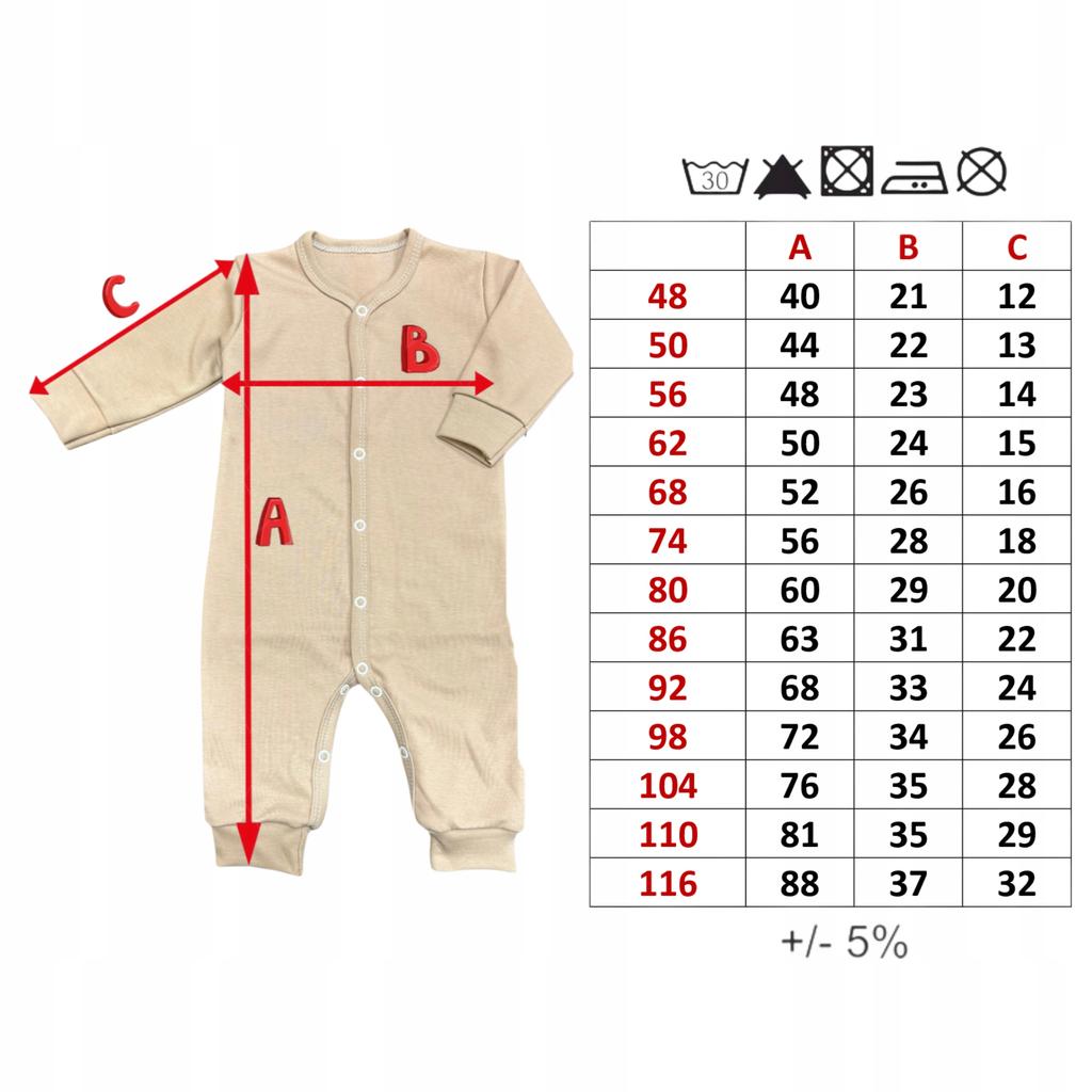 Rompers 104 Zippered Romper Footless Pajama Rompers with Bunnies