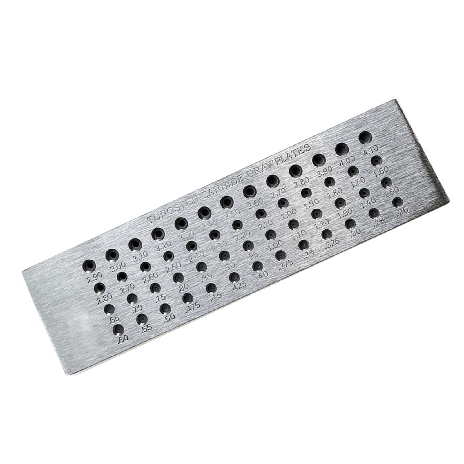 

Волока для дроту Інструмент для формування дроту з вуглецевої сталі Інструмент для виготовлення ювелірних виробів Інструмент для волочіння дроту Інструмент для обробки дроту для ювелірних виробів 2