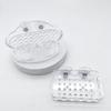 Transparent Suction Cup Soap Dish Reusable Waterproof Plastic Soap Holder Multifunctional No-Drilling Sponge Rack Shower Use
