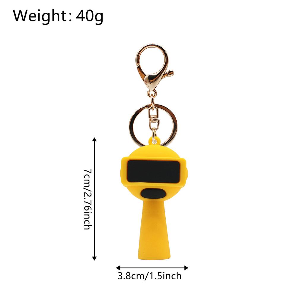 Cartoon Sprunki Keychain Cute Sprunki Oren Raddy Gray Brud Vineria For Men Women Car Bag Pendant Keyring Jewelry Fans Gifts