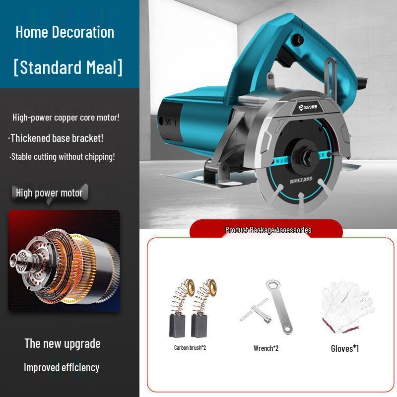 Hochleistungs-Multifunktions-Handtrennschleifer für Fliesen, Stein und Holz