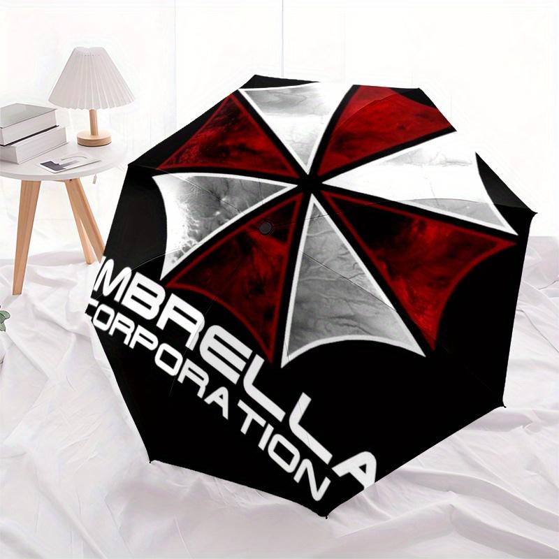 Umbrella Corporation Logo Aufkleber - Offizielles MerchandiseUmbrellaTragbarer 3-fach Kompakter Regenschirm für Damen & Herren Geschenk