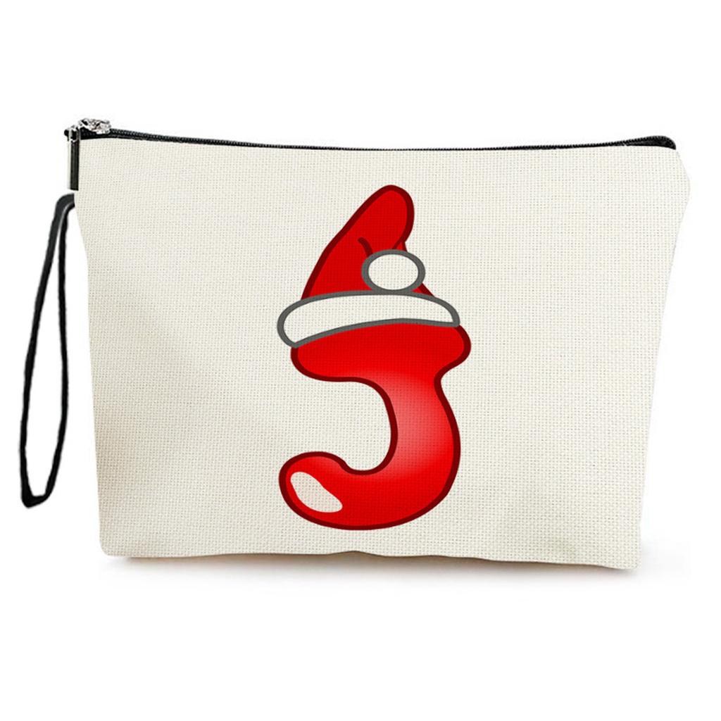 Christmas Candy Cosmetic Bag Women's Portable Storage Bag