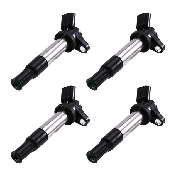 4 Ignition Coils Compatible with Geely Emgrand EC8 None