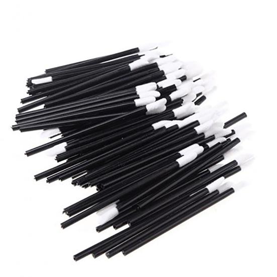 Fiber Lip Brush 9 Cm 100 Pcs