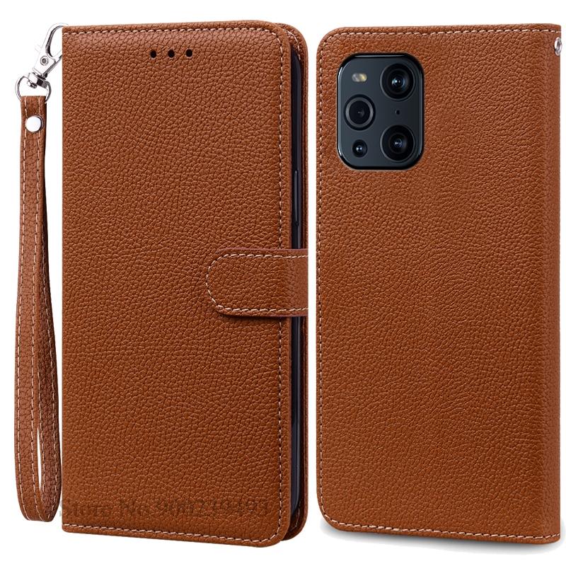For OPPO Find X3 Pro Case Luxury Leather Flip Case For Oppo Find X3 Pro Wallet Cover Phone Case For Oppo Find X 3 Pro Case Funda