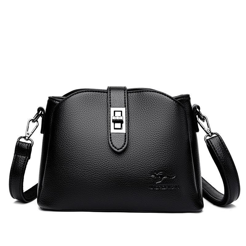 Bucket Bag Fashionable One-shoulder Crossbody Women's Bag New High-end Multi-layer Large-capacity Women's Bag