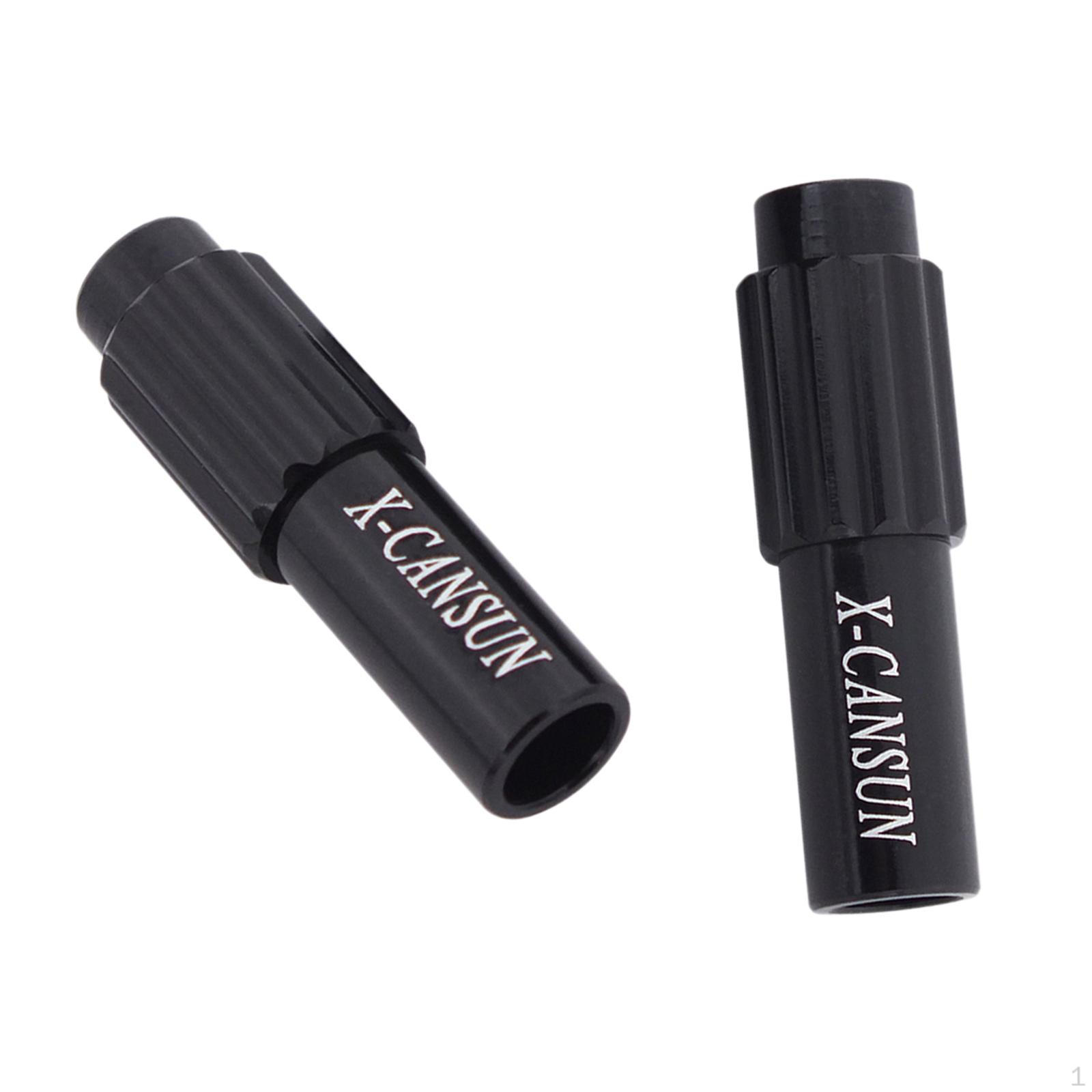 

2 шт. регулятор велосипедного троса, линейный регулятор для велосипедов, регулировочные винты адаптера чёрный