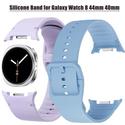 Official Silicone Strap for Samsung Galaxy Watch 8 Ultra2 8 Classic 46MM Smartwatch Replacement Band for Galaxy Watch8 40/44mm