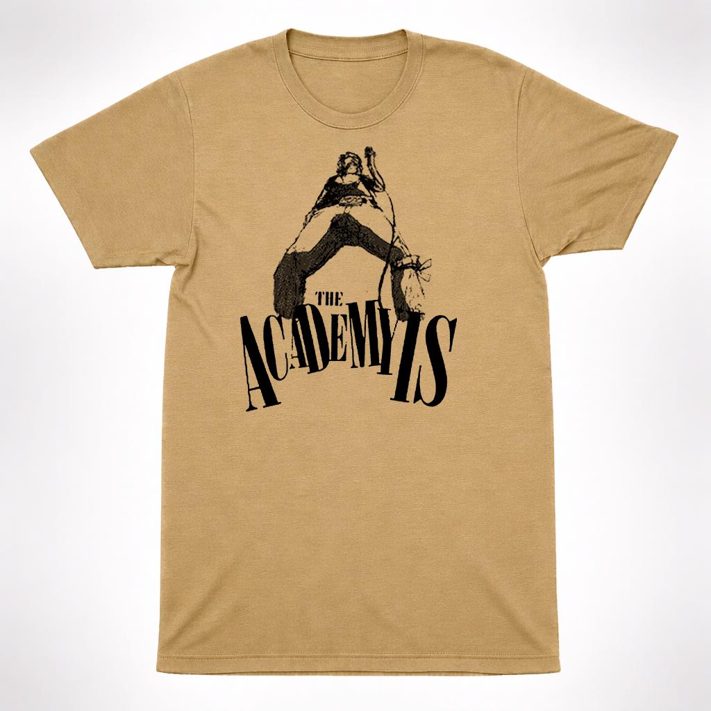 The Academy Is… Text Logo T-Shirt Emo Pop Punk Alternative Rock Band Tee