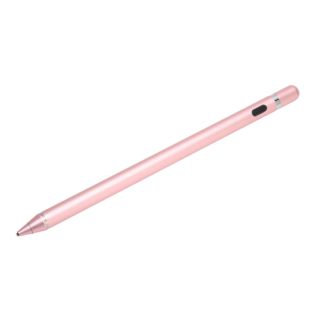 Stylus Pen High Sensitivity Smoother Writing USB Charging Lightweight Frosted Surfaces Touch Screen Pens for Tablet Pink