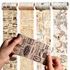 2/3 Rolls Retro Masking Tape, Vintage Map Washi Tape for Scrapbooking, Journaling, Gift Wrapping, Album Decoration YMY