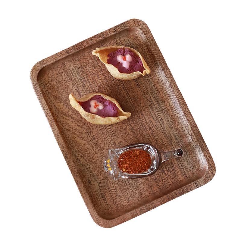 

Solid Wood Serving Tray Set