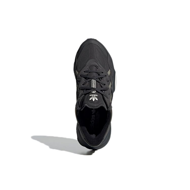 Adidas Originals Ozweego Fabric Sports Casual Slip-Resistant Breathable Low-Top Lifestyle Shoes Unisex sneaker Black H04240