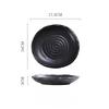 Japanese and Korean Ceramic Plates Irregular Dishes Sushi Snack Plates Household Small Dishes Creative Restaurant Tableware