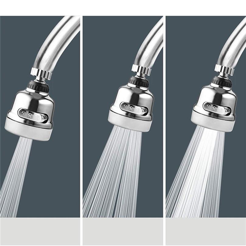 Universal Filter Nozzle Faucet Sprayer Head Water Tap Filters 3 Modes Tap Booster Shower