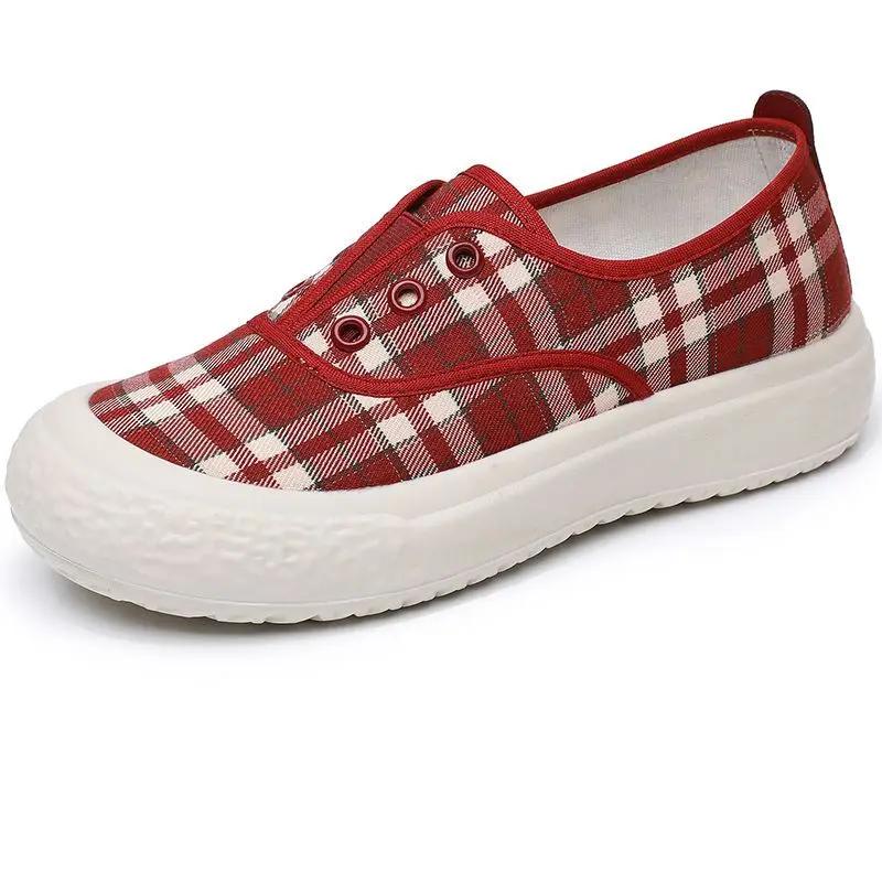 Fashion Casual New In Breathable Slip On Ladies Footwear Designer Luxury Walking Stylish Daily Routine High Quality Deals Women's Shoes