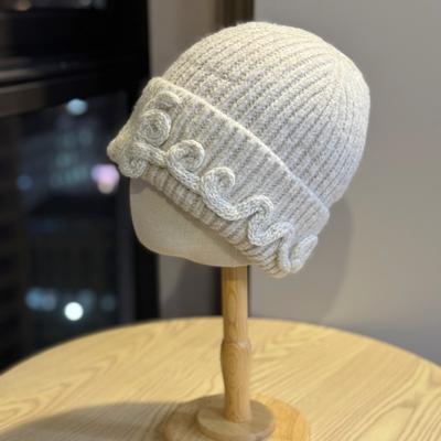 Large Head Circumference Knitted Hat Outdoor Autumn and Winter Warm and Versatile Small Cold Hat Cold Proof Headband Ear Protection Hat
