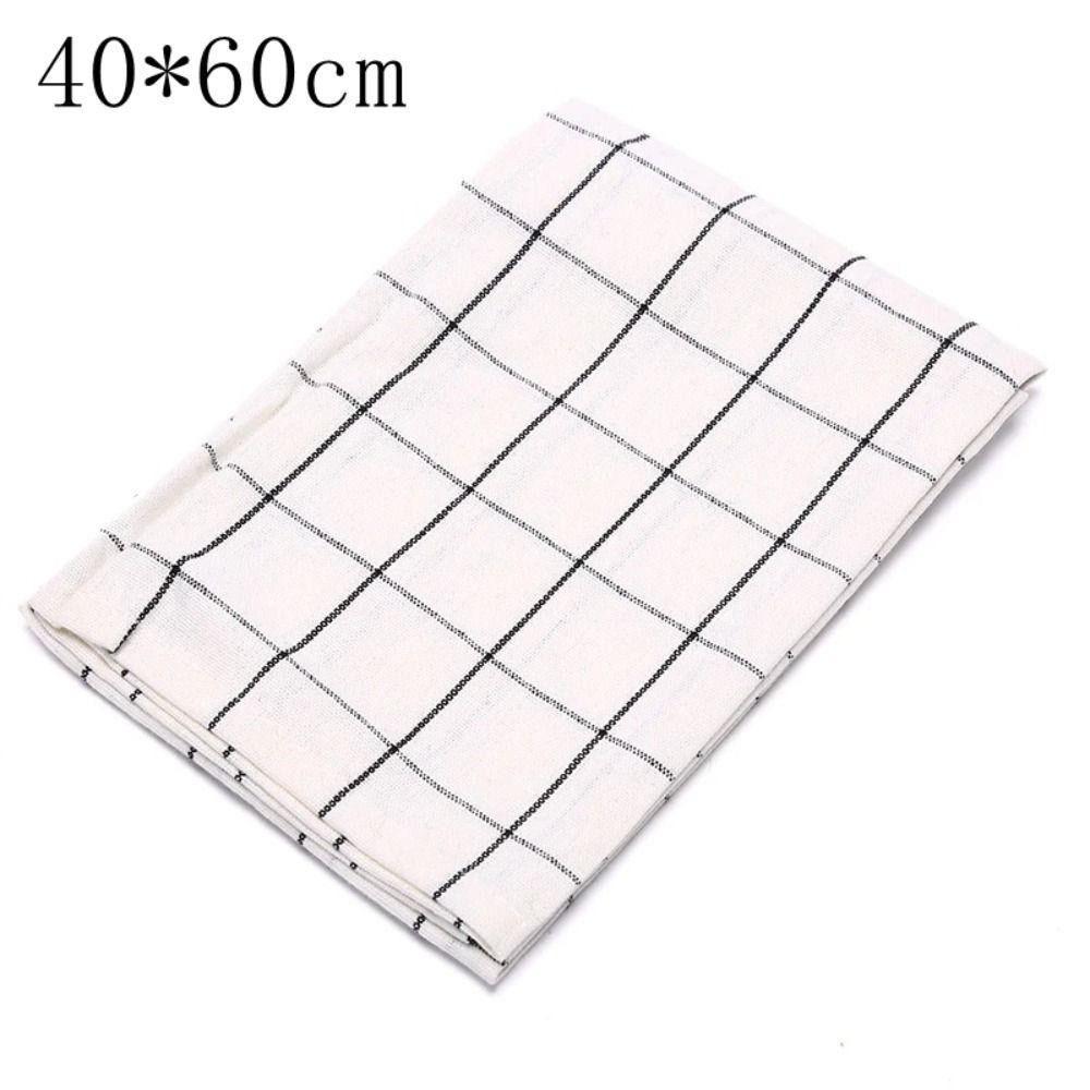 New 40x60cm Tablecloth Nordic Style Cotton Kitchen Dish Towels Super Absorbent Easy Wash Photoaphy Baund Cloth Home Decor
