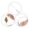 17pcs 3D Printer Cleaner Tool Kit Steel Needle Copper Wire Brush Tweezers 6/7mm Perforated Wrench Set Printer Accessories