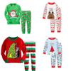 Entzückendes Kinder Weihnachts-Pyjama-Set Weiche Baumwollmischung Perfekt für alle Jahreszeiten