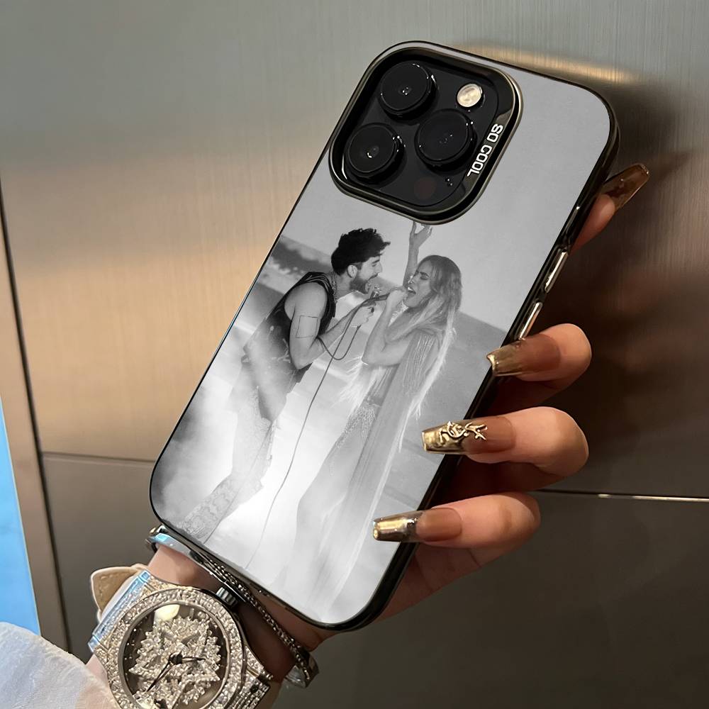 Q-Queen of Flow -La Reina D-Del Flow Phone Case For IPhone17 16 11 12 13 14 15 16 Pro Max Plus Cover Colored Silver Funda Bumber