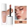 HANDAIYAN Liquid Highlighter Glass Bottle Radiant Shine Enhancer 24H Longwear Shimmer Illuminator for Face Body Lips Multi-Use Makeup