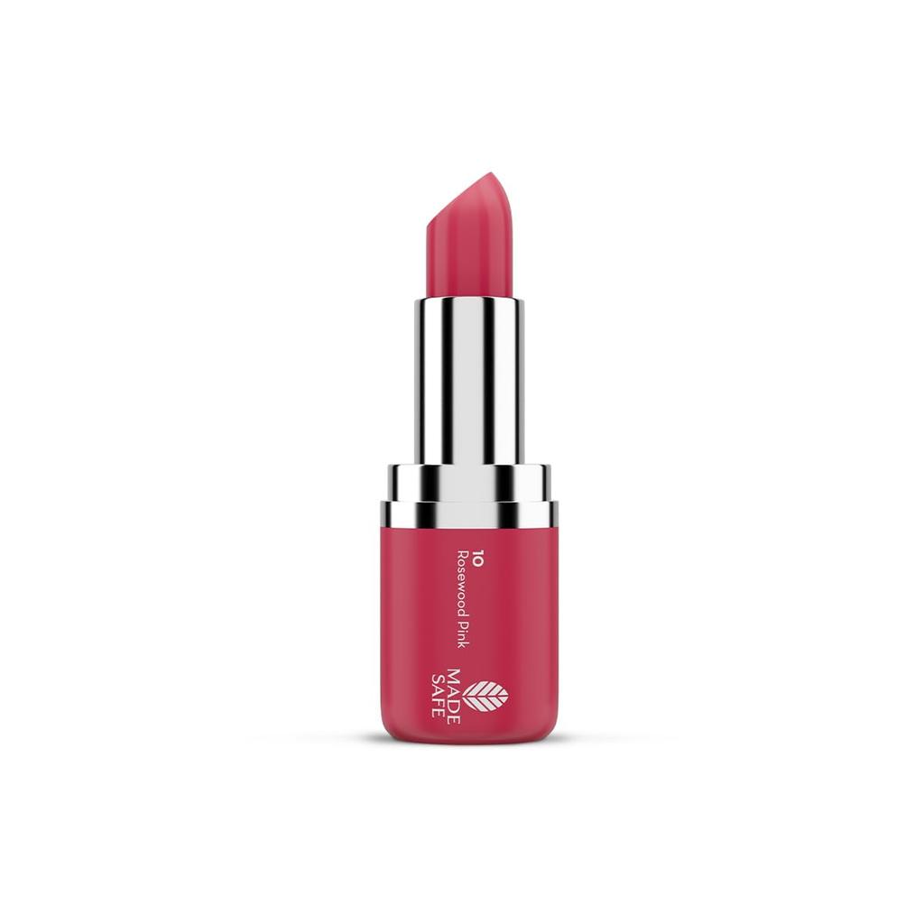Mamaearth Creamy Matte Long Stay Lipstick 4.2g Rosewood Pink Non-Drying Flakeproof Intense Color Payoff