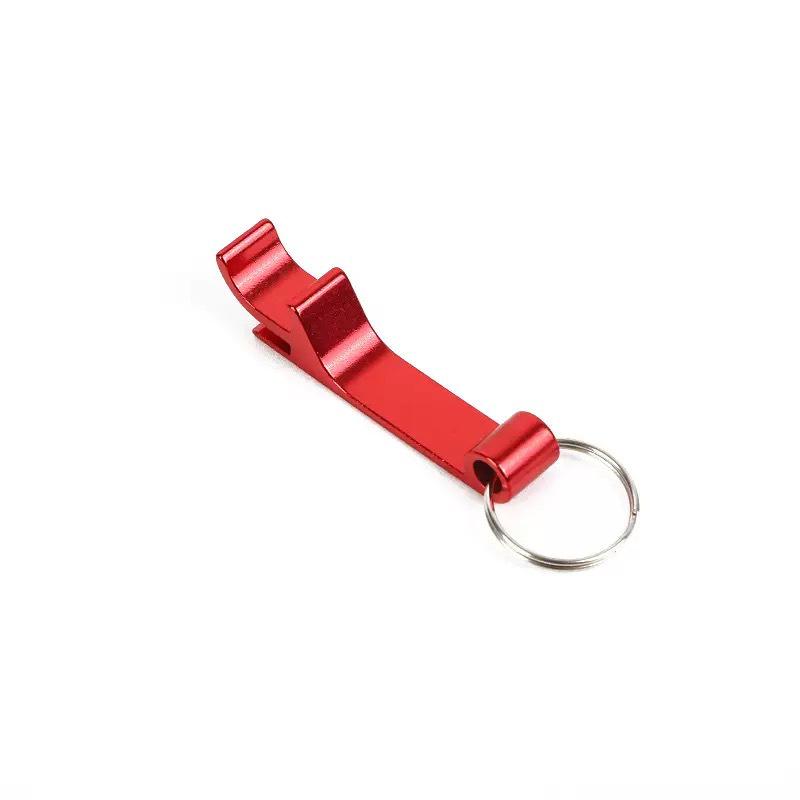 

Engraved Multifunctional Keychain Beer Bottle Opener with Logo - Practical Gift
