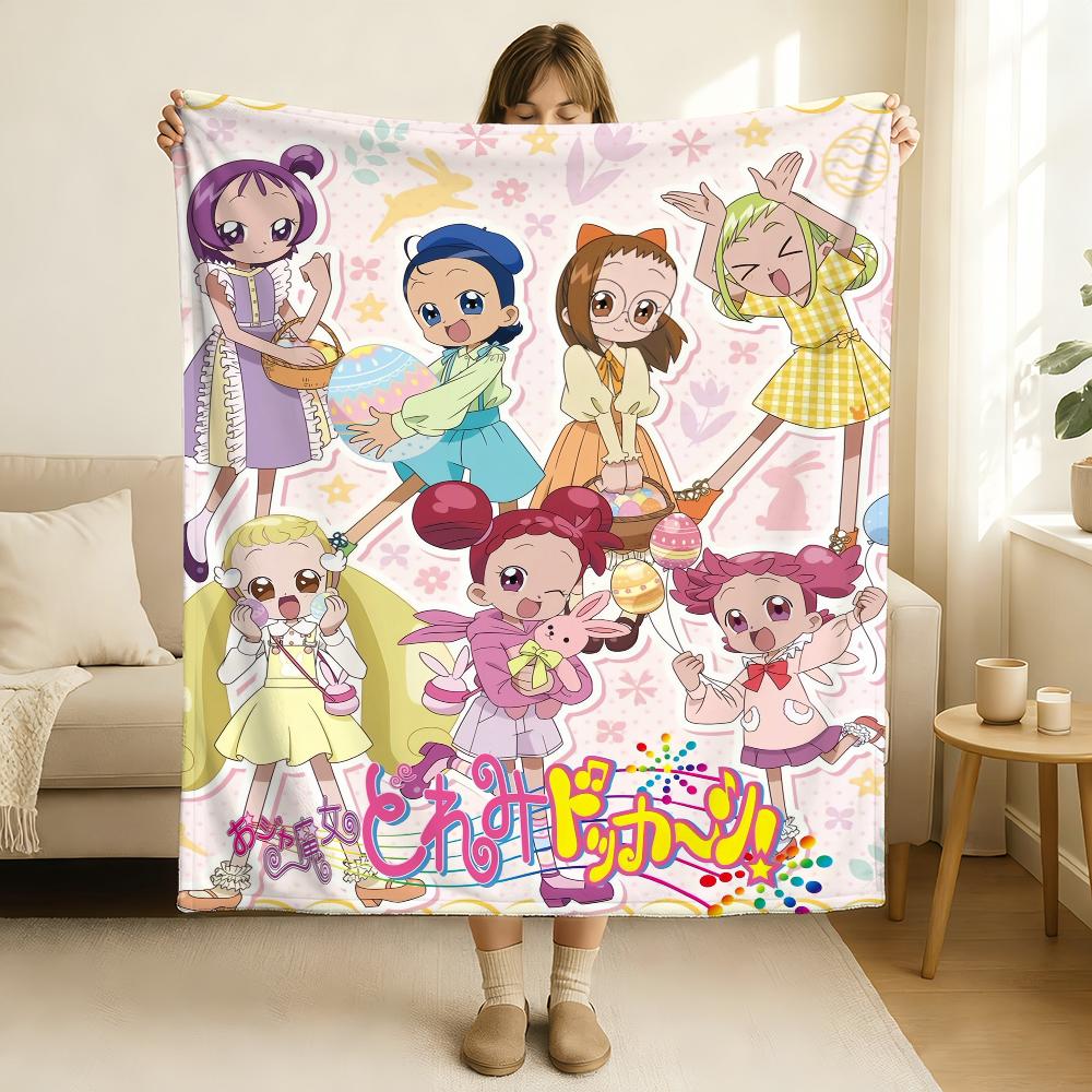 Anime Magical DoReMi Blanket Soft and Skin Friendly For Couch Bed Napping Bedspread All Seasons Comforter