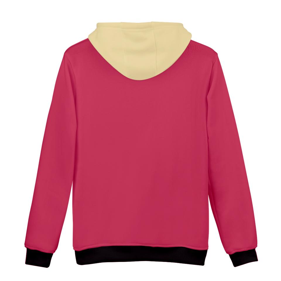 4 Barvy Hazbin Hotel Mikina Streetwear Kreslený Potisk Mikina s Kapucí Pánská Dámská Cosplay Sportovní Mikiny