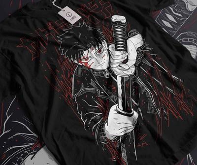 Jujutsu Kaisen T-Shirt Kagurabachi Gojo Satoru Girl Anime Gift Shirt S-5XL