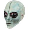 Maschera decorativa di Halloween per la testa di alieno più venduta, realizzata in materiale lattice, per COS Bar Escape Room