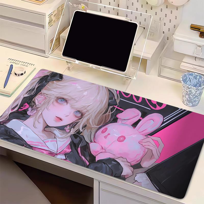 Kawaii Magical Girl Mouse Pad SSailor Moons Anime Gaming Accessories Computer Desk Mat Gamer Keyboard Pad AntiSlip Mouse Mat