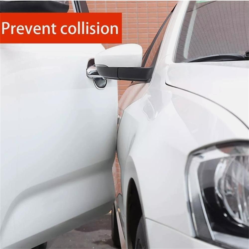 Clear Protector Sill Scuff Car Door Plate Sticker Bumper Body Anti Scratch Strip
