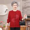Yalu Women's Plush Knitted Crew Neck Cardigan