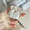 Bow Cherry Pendant AirPods 1/1 Earphone Protective Case Compatible with Apple Pro 1st Generation Bluetooth Earphone Soft Case